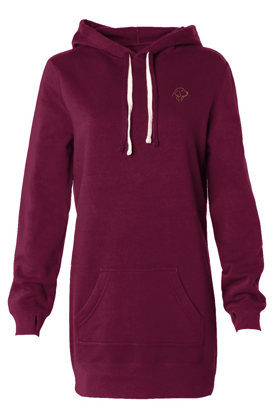 burgundy hoodie dress G&G Bougie Sweatshirt Dress – The Grace & Glow Collective by Emmylou